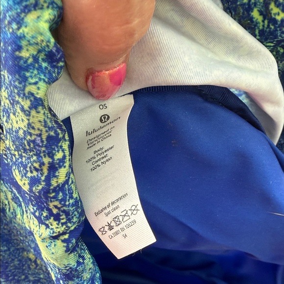 lululemon athletica Blue and Green Backpack - Picture 5 of 6